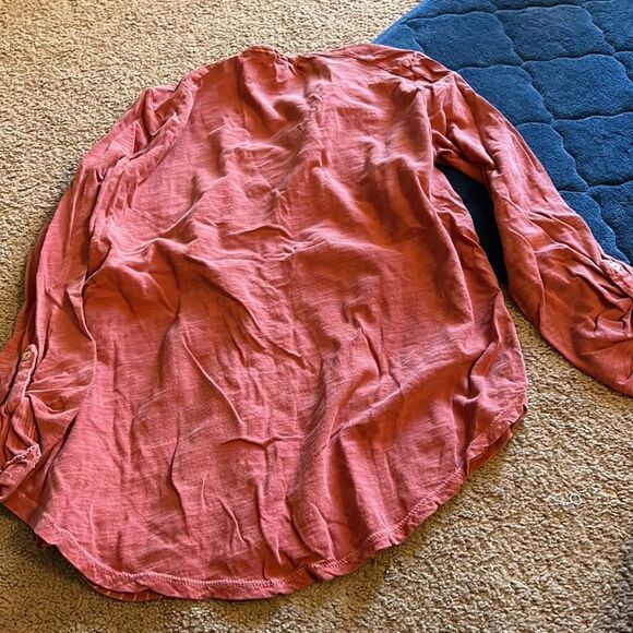 Lucky brand medium red blouse - Picture 7 of 7